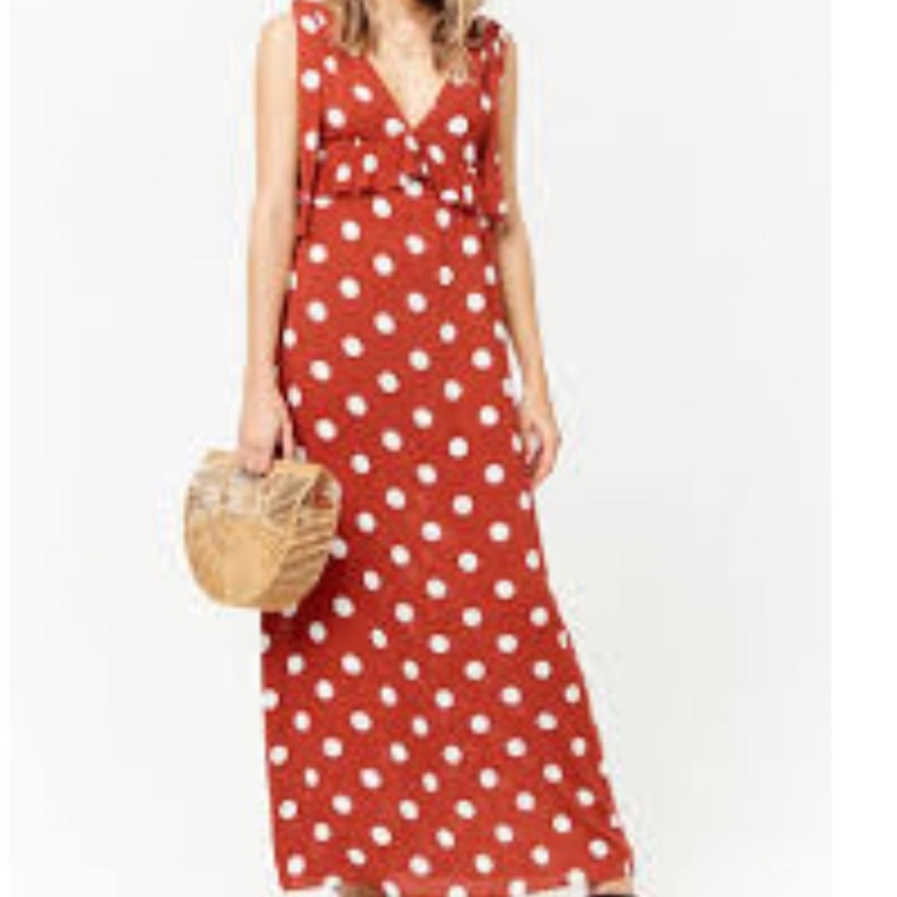3 for $20. Polka dot dress from F21